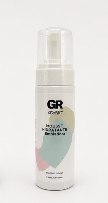 Mousse hidratante limpiadora