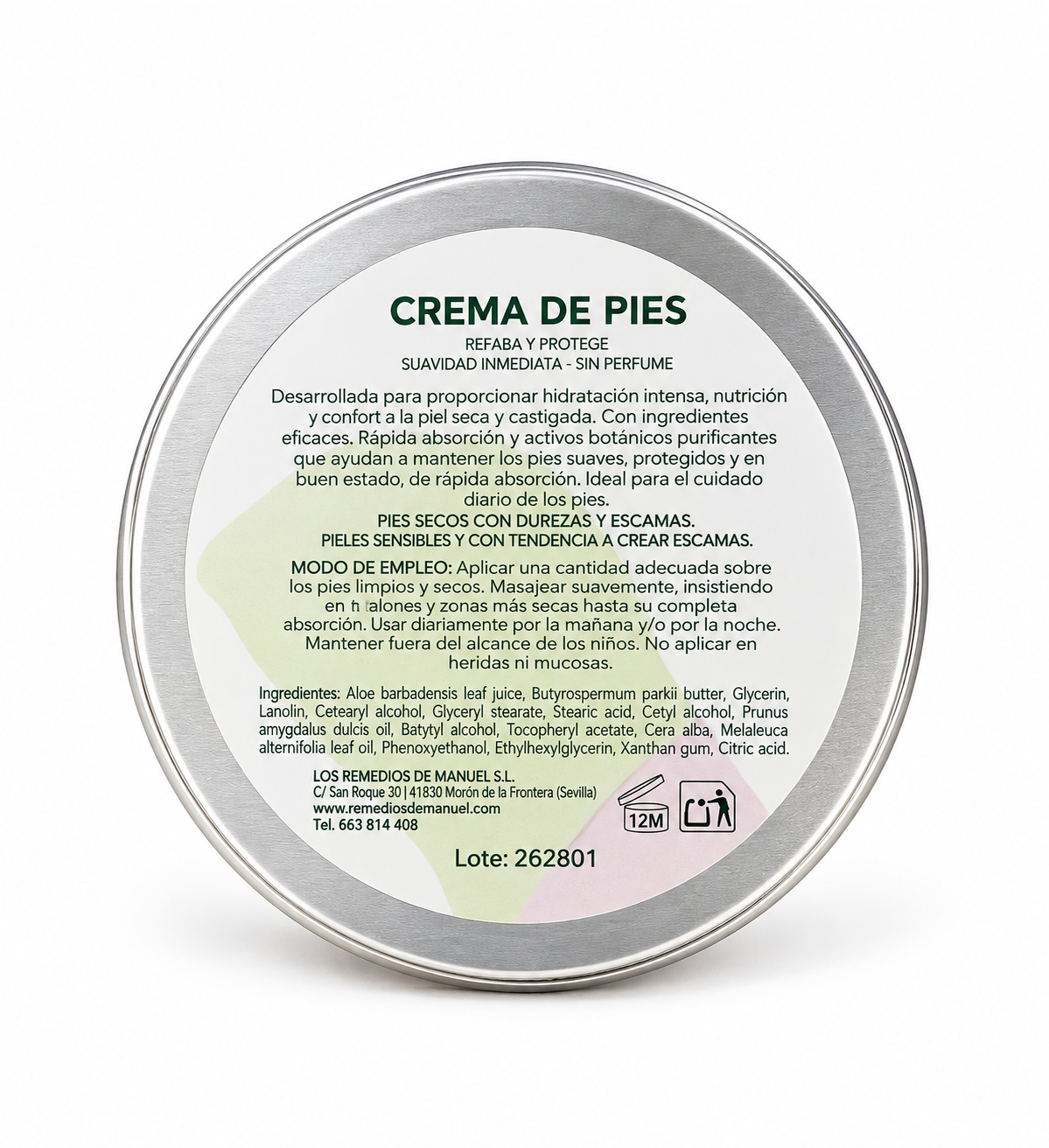 Crema de pies GR Organics - Imagen 2